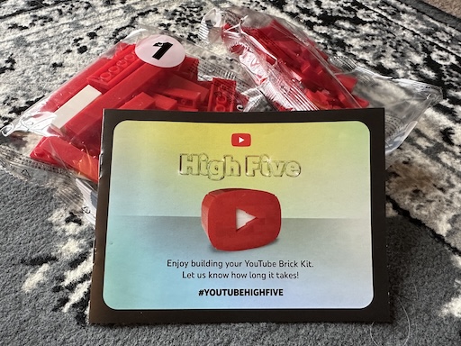 YouTube Lego Play Button