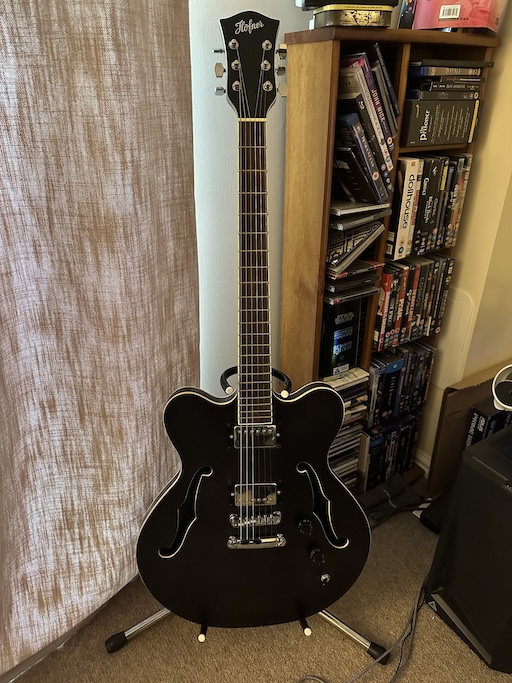 On its stand, ready to go